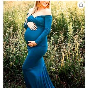 Maternity Photoshoot/ Baby Shower Dress Medium